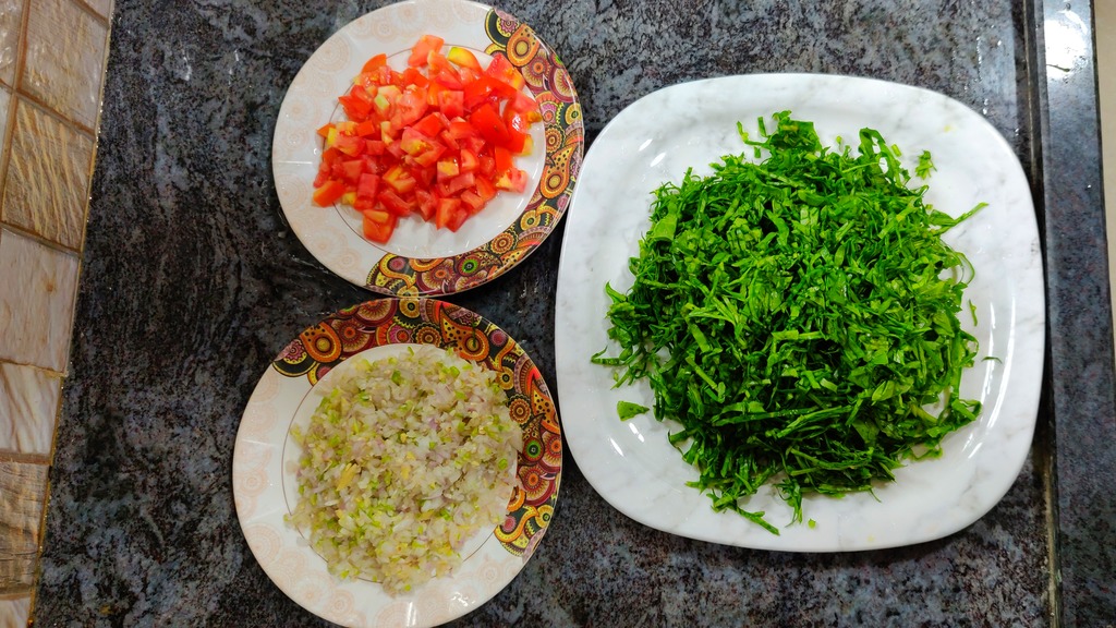 Quick Dal Palak Curry