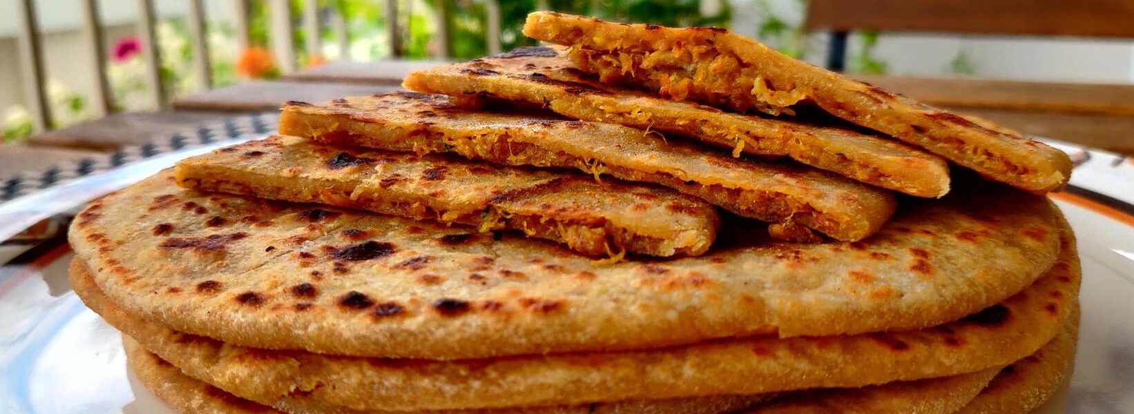 Mutton Keema Paratha