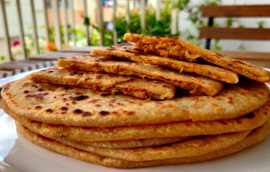 Mutton Keema Paratha