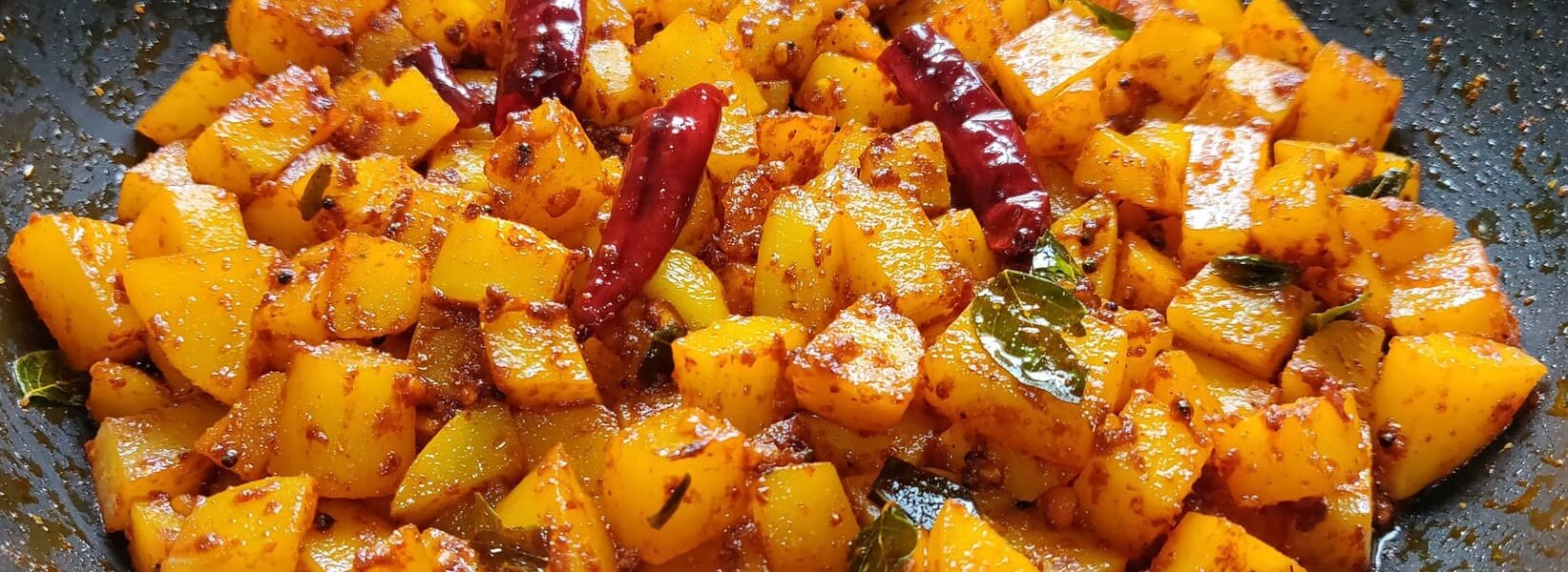 Simple Spicy Potato Fry