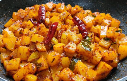 Simple Spicy Potato Fry