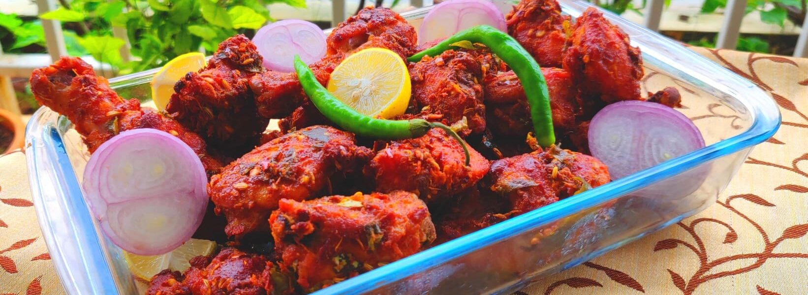 Red Hot Kerala Chicken Fry