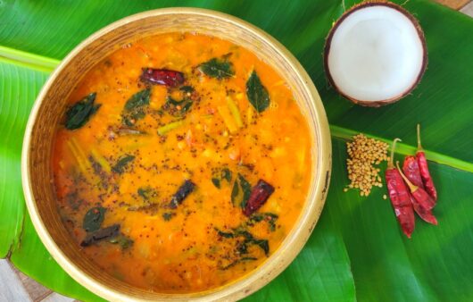 Kerala Style Easy Sambar Recipe