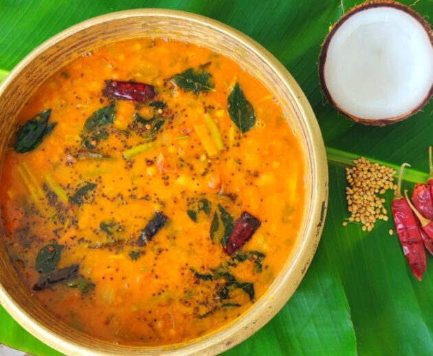 Kerala Style Easy Sambar Recipe
