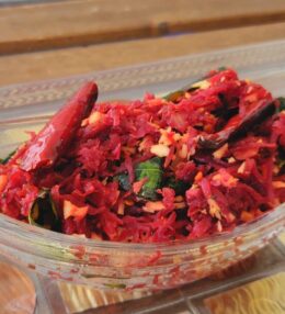 Sadya Style Beetroot Thoran