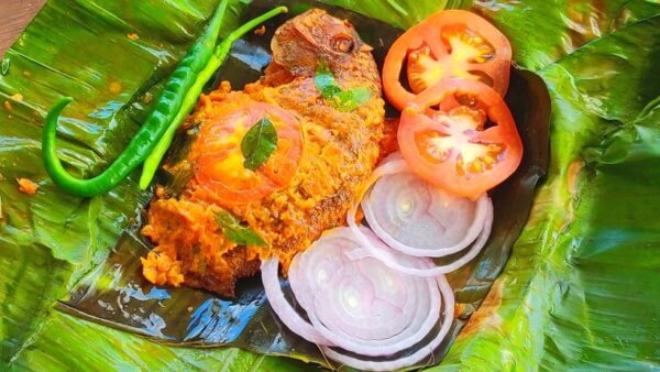 Kerala Karimeen Pollichathu Recipe - How To Cook Fish In Banana Leaf ...