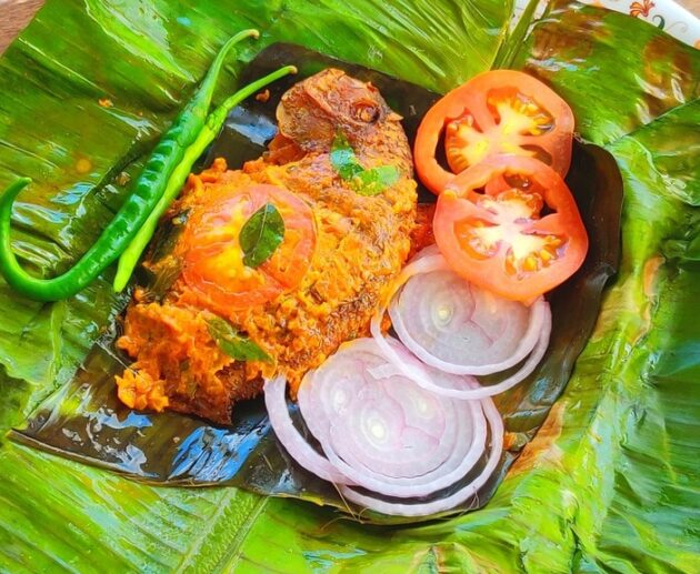 Kerala Karimeen Pollichathu Recipe