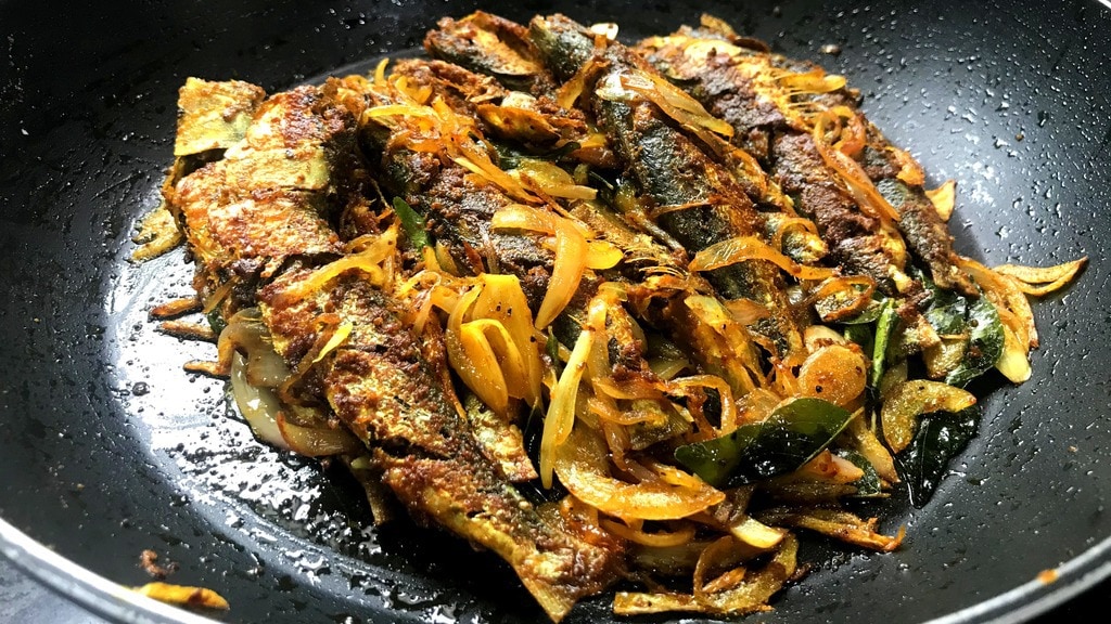 Kerala Sardine Fish Fry