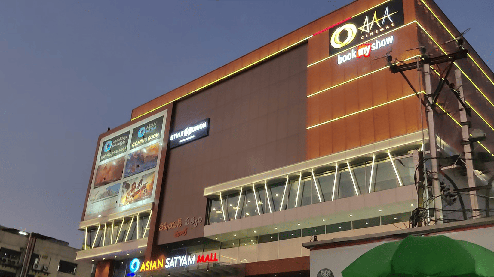 Allu Arjun S Aaa Cinemas Hyderabad Asian Satyam Mall Ameerpet Luv Food N Travel